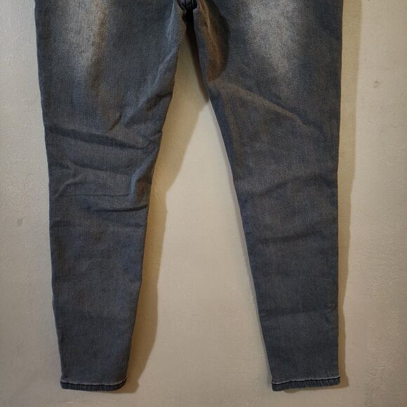 Shein Womens High Rise Skinny Crop Jeans Size 28 (6) Gray Stretch - Picture 9 of 9